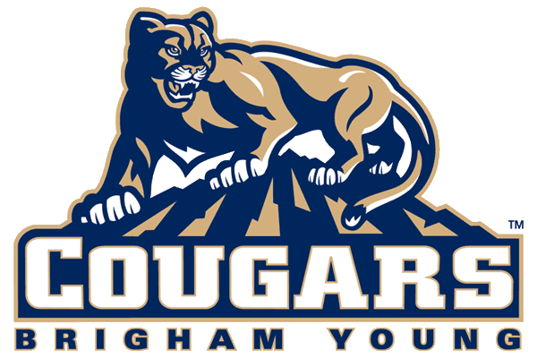 Brigham Young Cougars 1999-2004 Alternate Logo 05 decal sticker